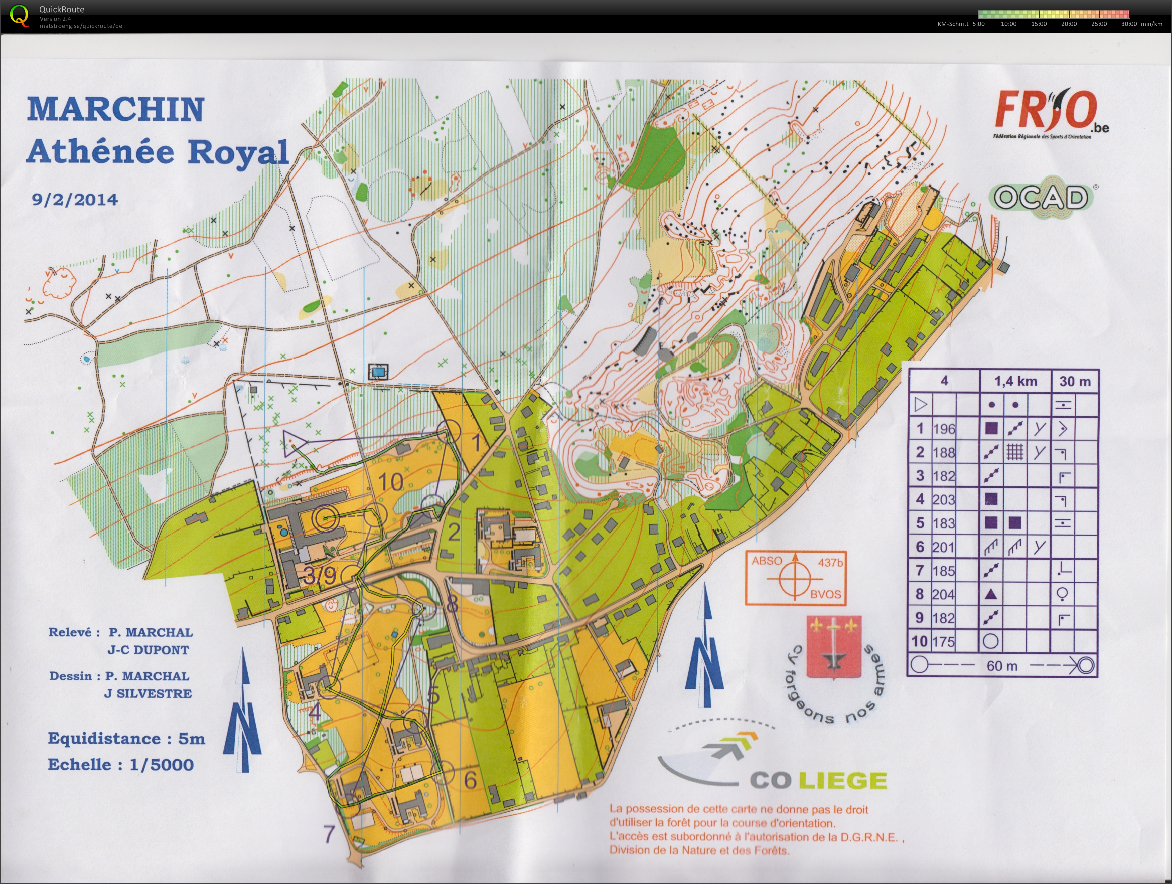 Regionaler Lauf Marchin T2 (09/02/2014)