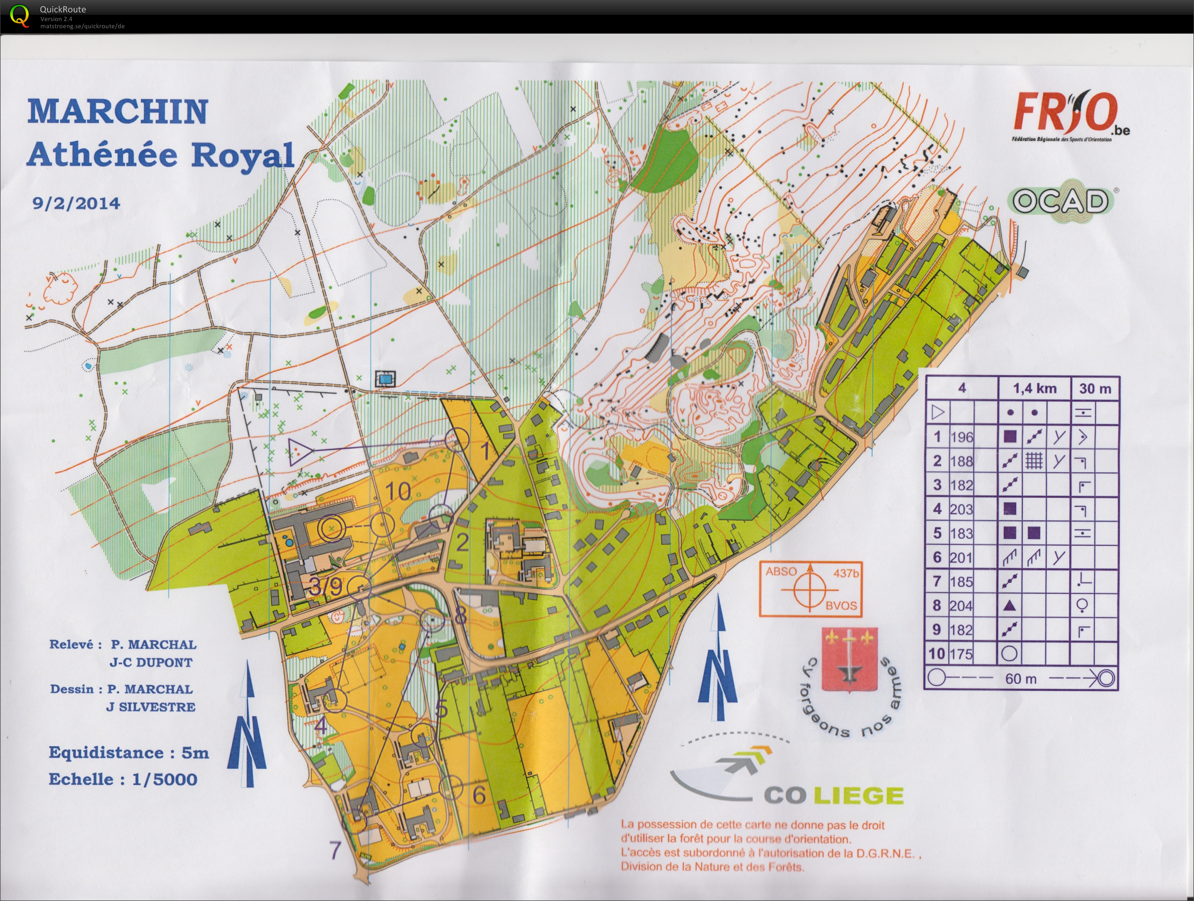 Regionaler Lauf Marchin T2 (09/02/2014)