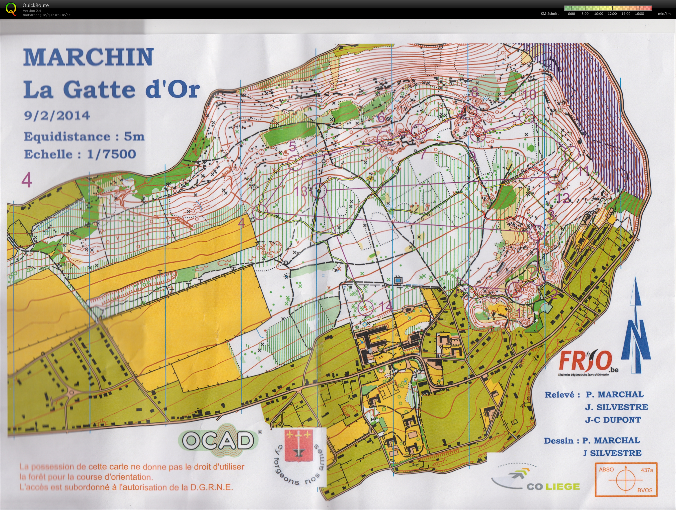 Regionaler Lauf Marchin T1 (09.02.2014)