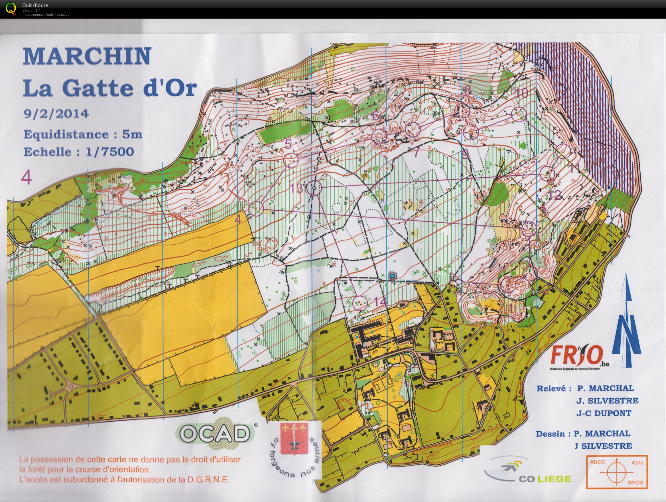 Regionaler Lauf Marchin T1 (2014-02-09)
