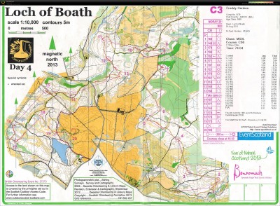 Loch of Boath - die 2. Regenetappe