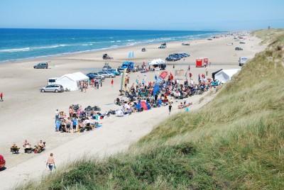 Das Ziel lag direkt am Meer :-)