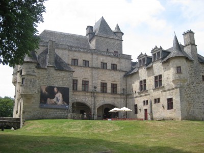 Château Sédières - Zielgelände vom 1. OL