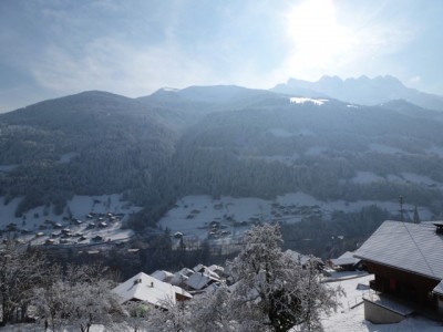 Blick vom Balkon!